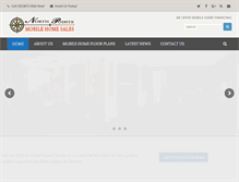 Tablet Screenshot of northpointemobilehomesales.com